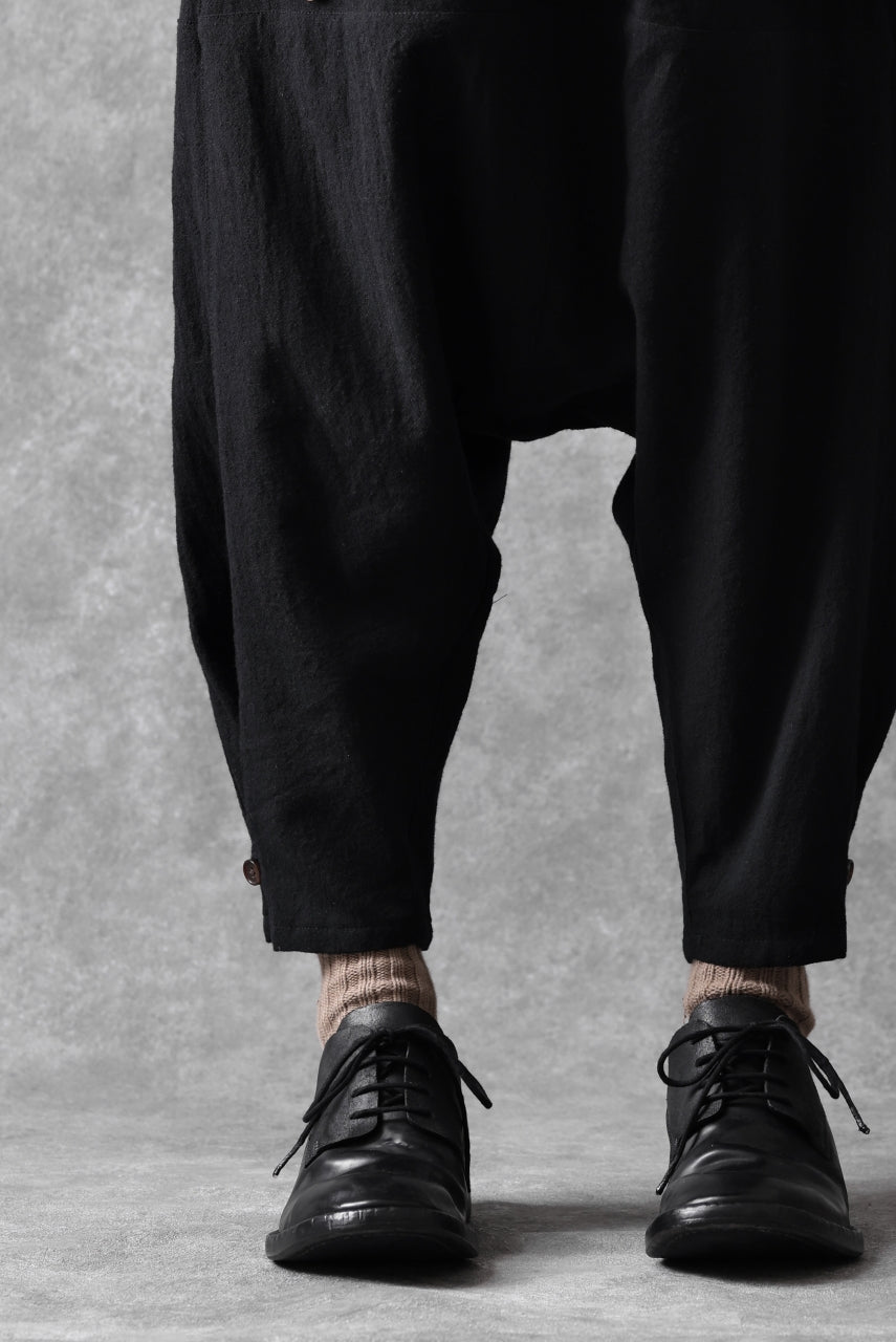 画像をギャラリービューアに読み込む, Aleksandr Manamis excluive A Shape Ruffle Edge Pant (BLACK)