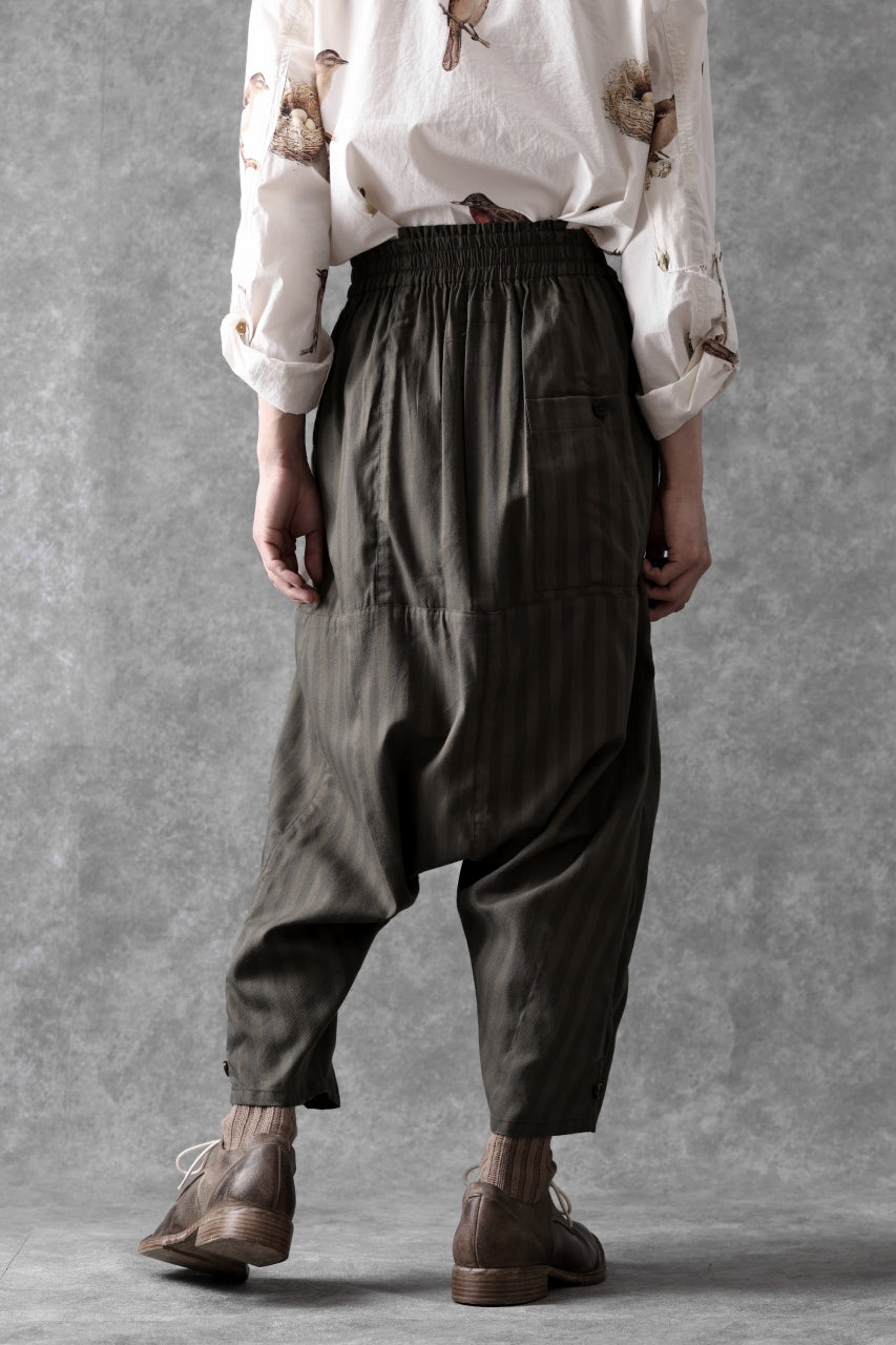 画像をギャラリービューアに読み込む, Aleksandr Manamis A Shape Ruffle Edge Pant (STRIPES)