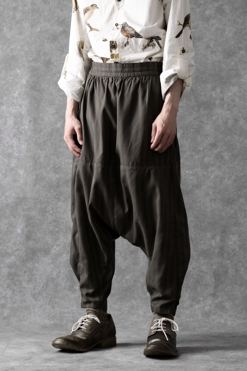 画像をギャラリービューアに読み込む, Aleksandr Manamis A Shape Ruffle Edge Pant (STRIPES)