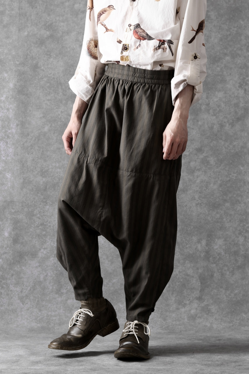 画像をギャラリービューアに読み込む, Aleksandr Manamis A Shape Ruffle Edge Pant (STRIPES)