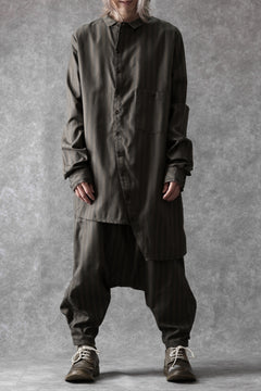 画像をギャラリービューアに読み込む, Aleksandr Manamis Asymmetric Striped Shirt (STRIPES)