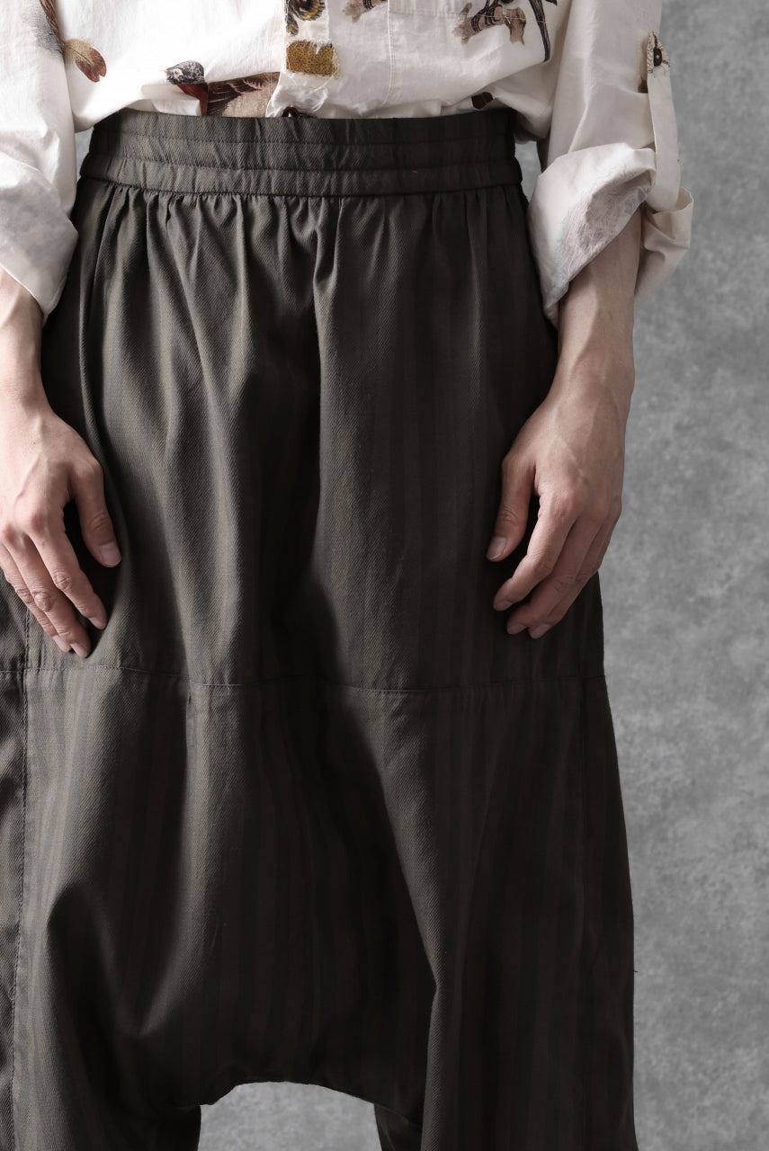 画像をギャラリービューアに読み込む, Aleksandr Manamis A Shape Ruffle Edge Pant (STRIPES)