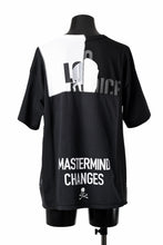 Load image into Gallery viewer, mastermind JAPAN x CHANGES exclusive ReBUILD T-SHIRT / CH-BODY (BLACK #22)