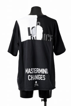Load image into Gallery viewer, mastermind JAPAN x CHANGES exclusive ReBUILD T-SHIRT / CH-BODY (BLACK #22)