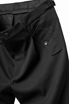 画像をギャラリービューアに読み込む, TARO HORIUCHI / th products Claude / Italian military / wool gabardine (black)