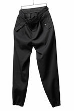 画像をギャラリービューアに読み込む, TARO HORIUCHI / th products Claude / Italian military / wool gabardine (black)