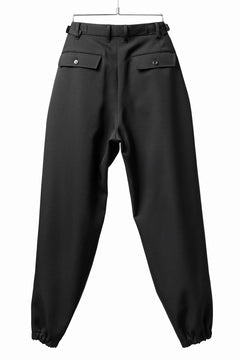 画像をギャラリービューアに読み込む, TARO HORIUCHI / th products Claude / Italian military / wool gabardine (black)