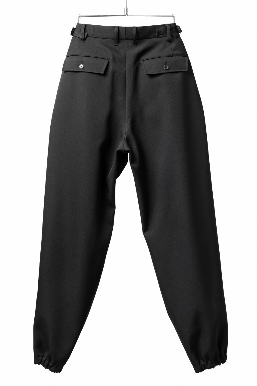 画像をギャラリービューアに読み込む, TARO HORIUCHI / th products Claude / Italian military / wool gabardine (black)