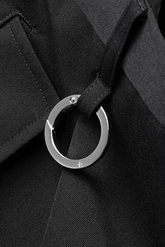 画像をギャラリービューアに読み込む, TARO HORIUCHI / th products Claude / Italian military / wool gabardine (black)