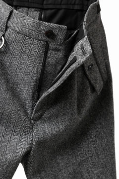 画像をギャラリービューアに読み込む, TARO HORIUCHI / th products Claude / Italian military / herringbone tweed (gray)