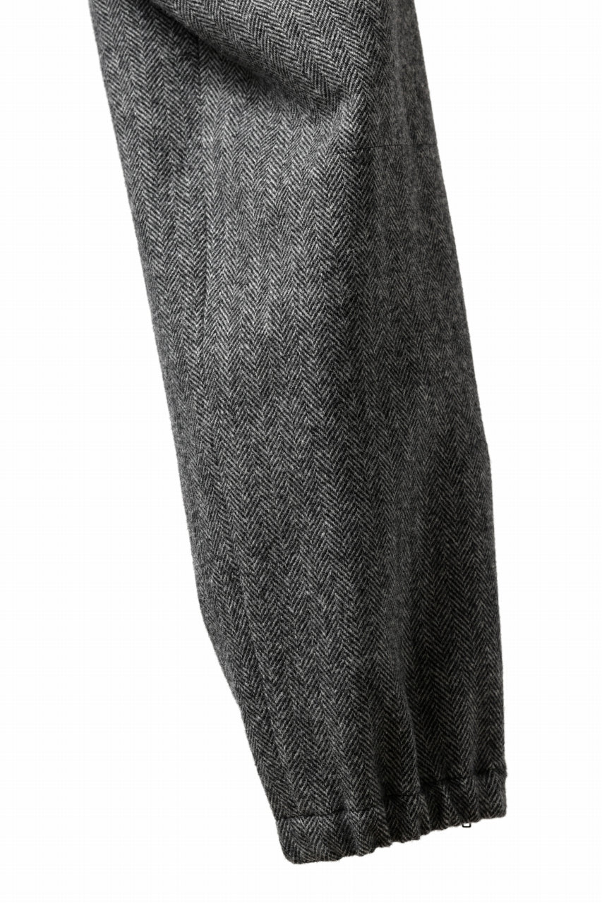 画像をギャラリービューアに読み込む, TARO HORIUCHI / th products Claude / Italian military / herringbone tweed (gray)