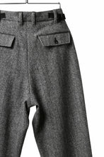 画像をギャラリービューアに読み込む, TARO HORIUCHI / th products Claude / Italian military / herringbone tweed (gray)