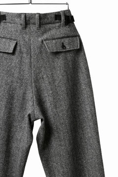 画像をギャラリービューアに読み込む, TARO HORIUCHI / th products Claude / Italian military / herringbone tweed (gray)
