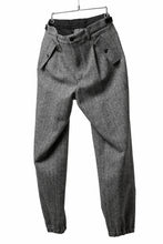 画像をギャラリービューアに読み込む, TARO HORIUCHI / th products Claude / Italian military / herringbone tweed (gray)