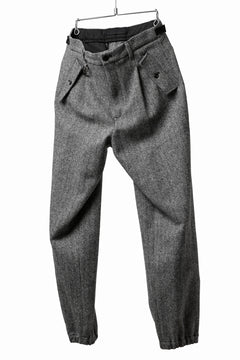 画像をギャラリービューアに読み込む, TARO HORIUCHI / th products Claude / Italian military / herringbone tweed (gray)