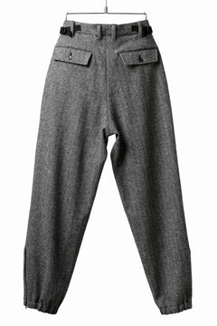 画像をギャラリービューアに読み込む, TARO HORIUCHI / th products Claude / Italian military / herringbone tweed (gray)