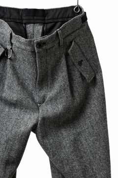 画像をギャラリービューアに読み込む, TARO HORIUCHI / th products Claude / Italian military / herringbone tweed (gray)
