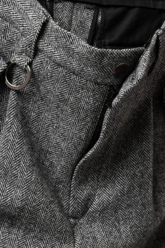 画像をギャラリービューアに読み込む, TARO HORIUCHI / th products Claude / Italian military / herringbone tweed (gray)