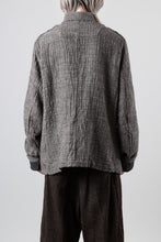 画像をギャラリービューアに読み込む, YUTA MATSUOKA double jacket / double weave cotton wool linen (brown)