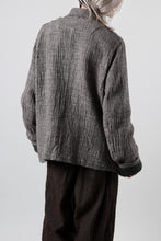 画像をギャラリービューアに読み込む, YUTA MATSUOKA double jacket / double weave cotton wool linen (brown)