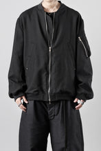 Load image into Gallery viewer, KLASICA FL-PC FLIGHT JACKET / REPULSION NIGHT GLEN CHECK WOOL (SHADOW CHECK)