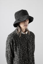 Load image into Gallery viewer, KLASICA CURVE BRIM VOLUME HAT / WOOL x ALPACA PILE (REVERSE PUFF)