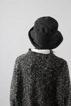 Load image into Gallery viewer, KLASICA CURVE BRIM VOLUME HAT / WOOL x ALPACA PILE (REVERSE PUFF)