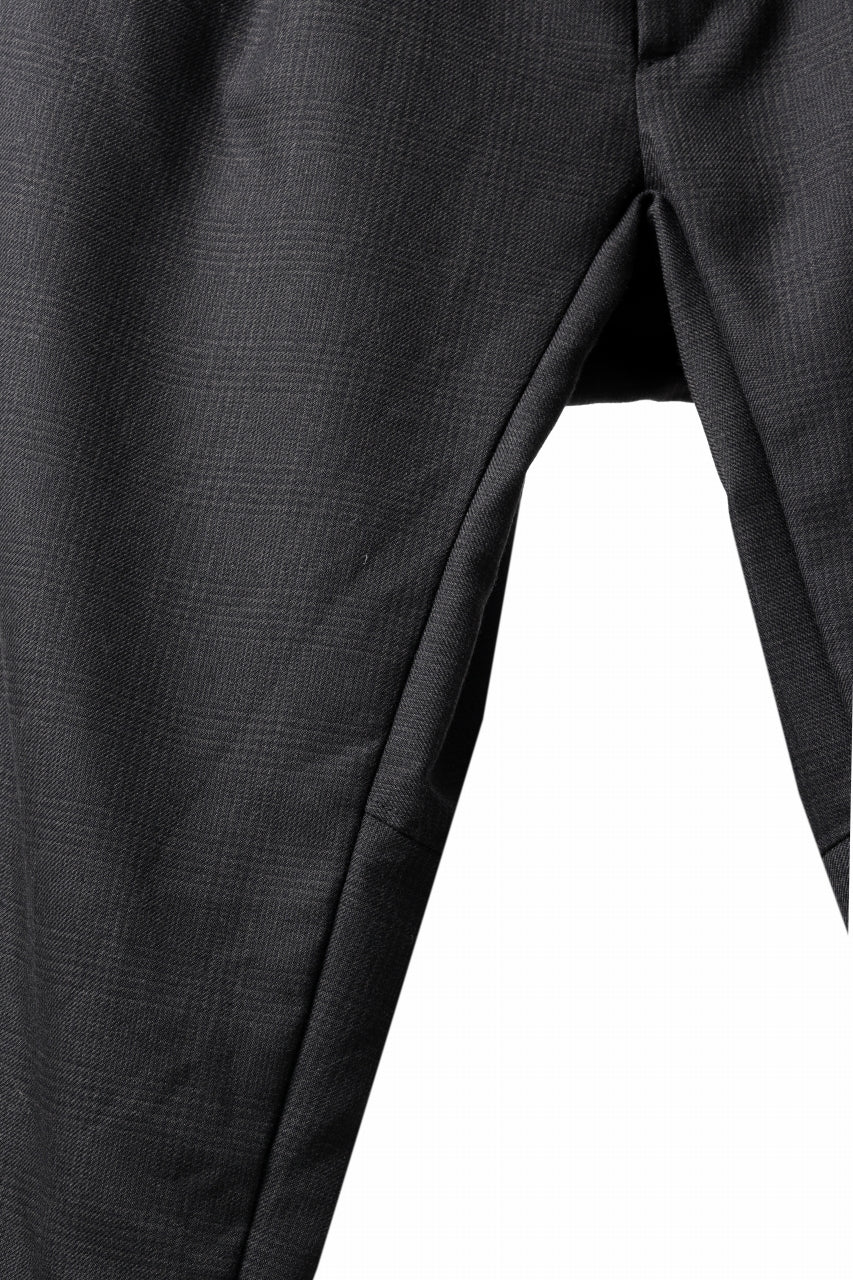 Load image into Gallery viewer, KLASICA SABRON CONSTRUCTED TROUSERS / REPULSION NIGHT GLEN CHECK WOOL (SHADOW CHECK)
