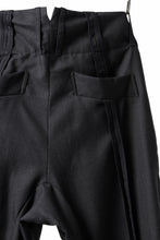 Load image into Gallery viewer, KLASICA SABRON CONSTRUCTED TROUSERS / REPULSION NIGHT GLEN CHECK WOOL (SHADOW CHECK)