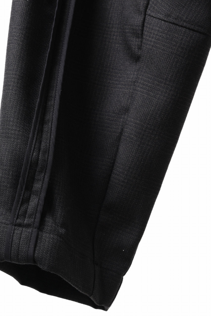 Load image into Gallery viewer, KLASICA SABRON CONSTRUCTED TROUSERS / REPULSION NIGHT GLEN CHECK WOOL (SHADOW CHECK)