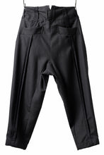 Load image into Gallery viewer, KLASICA SABRON CONSTRUCTED TROUSERS / REPULSION NIGHT GLEN CHECK WOOL (SHADOW CHECK)