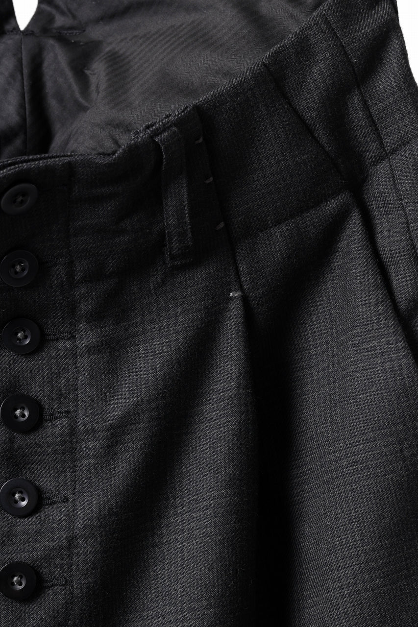 Load image into Gallery viewer, KLASICA SABRON CONSTRUCTED TROUSERS / REPULSION NIGHT GLEN CHECK WOOL (SHADOW CHECK)