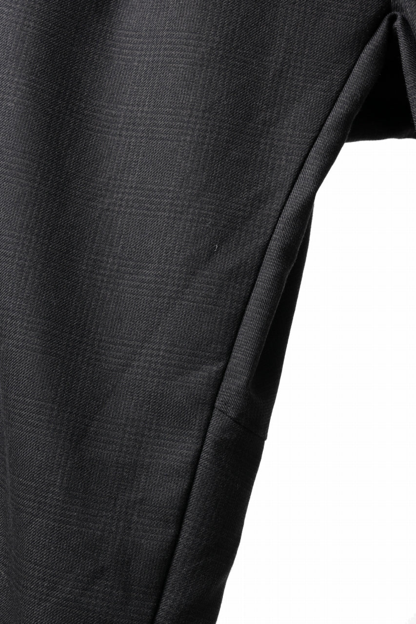 Load image into Gallery viewer, KLASICA SABRON CONSTRUCTED TROUSERS / REPULSION NIGHT GLEN CHECK WOOL (SHADOW CHECK)