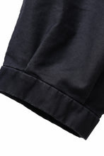 Load image into Gallery viewer, KLASICA GOSSE TWO TUCKED TROUSERS / SURPHER DYED MOLE SKIN (DEEP SEA)