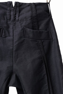 Load image into Gallery viewer, KLASICA SABRON CONSTRUCTED TROUSERS / SURPHER DYED MOLE SKIN (DEEP SEA)