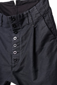 Load image into Gallery viewer, KLASICA SABRON CONSTRUCTED TROUSERS / SURPHER DYED MOLE SKIN (DEEP SEA)
