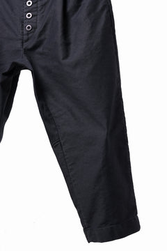 Load image into Gallery viewer, KLASICA SABRON CONSTRUCTED TROUSERS / SURPHER DYED MOLE SKIN (DEEP SEA)