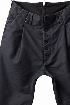 Load image into Gallery viewer, KLASICA SABRON CONSTRUCTED TROUSERS / SURPHER DYED MOLE SKIN (DEEP SEA)