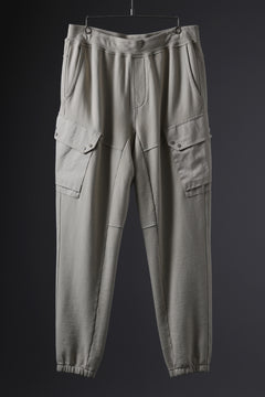画像をギャラリービューアに読み込む, Ten c SWEAT PANTS / GARMENT DYED DIRECT FIXED DIAGONAL FLEECE + OJJ 11oz (BEIGE)