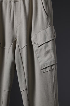 画像をギャラリービューアに読み込む, Ten c SWEAT PANTS / GARMENT DYED DIRECT FIXED DIAGONAL FLEECE + OJJ 11oz (BEIGE)