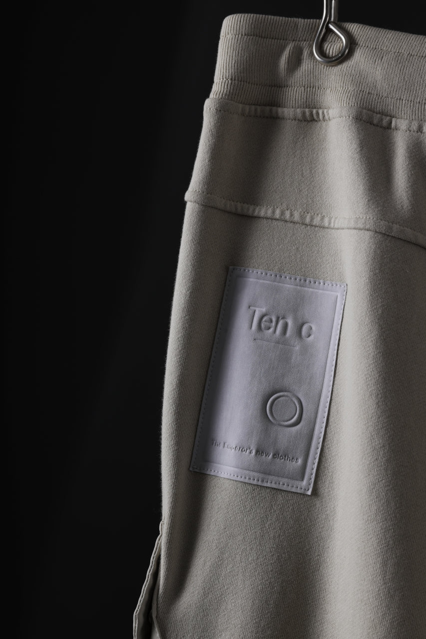 画像をギャラリービューアに読み込む, Ten c SWEAT PANTS / GARMENT DYED DIRECT FIXED DIAGONAL FLEECE + OJJ 11oz (BEIGE)