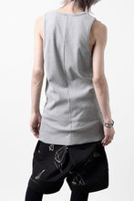 画像をギャラリービューアに読み込む, N/07 MINIMAL TANK TOP / SUPER STRETCH BARE TELECO (HEATHER GREY)