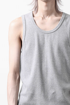 画像をギャラリービューアに読み込む, N/07 MINIMAL TANK TOP / SUPER STRETCH BARE TELECO (HEATHER GREY)