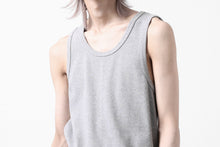 画像をギャラリービューアに読み込む, N/07 MINIMAL TANK TOP / SUPER STRETCH BARE TELECO (HEATHER GREY)