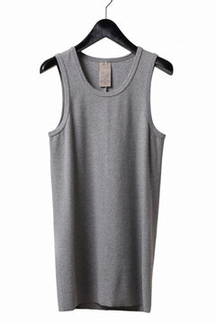 画像をギャラリービューアに読み込む, N/07 MINIMAL TANK TOP / SUPER STRETCH BARE TELECO (HEATHER GREY)