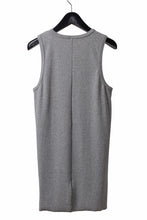 画像をギャラリービューアに読み込む, N/07 MINIMAL TANK TOP / SUPER STRETCH BARE TELECO (HEATHER GREY)