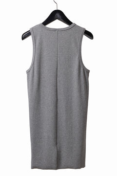 画像をギャラリービューアに読み込む, N/07 MINIMAL TANK TOP / SUPER STRETCH BARE TELECO (HEATHER GREY)