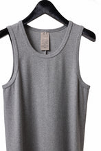 画像をギャラリービューアに読み込む, N/07 MINIMAL TANK TOP / SUPER STRETCH BARE TELECO (HEATHER GREY)