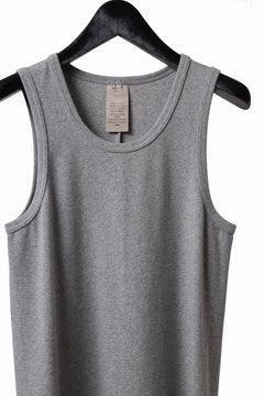 画像をギャラリービューアに読み込む, N/07 MINIMAL TANK TOP / SUPER STRETCH BARE TELECO (HEATHER GREY)