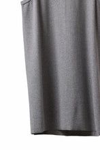 画像をギャラリービューアに読み込む, N/07 MINIMAL TANK TOP / SUPER STRETCH BARE TELECO (HEATHER GREY)